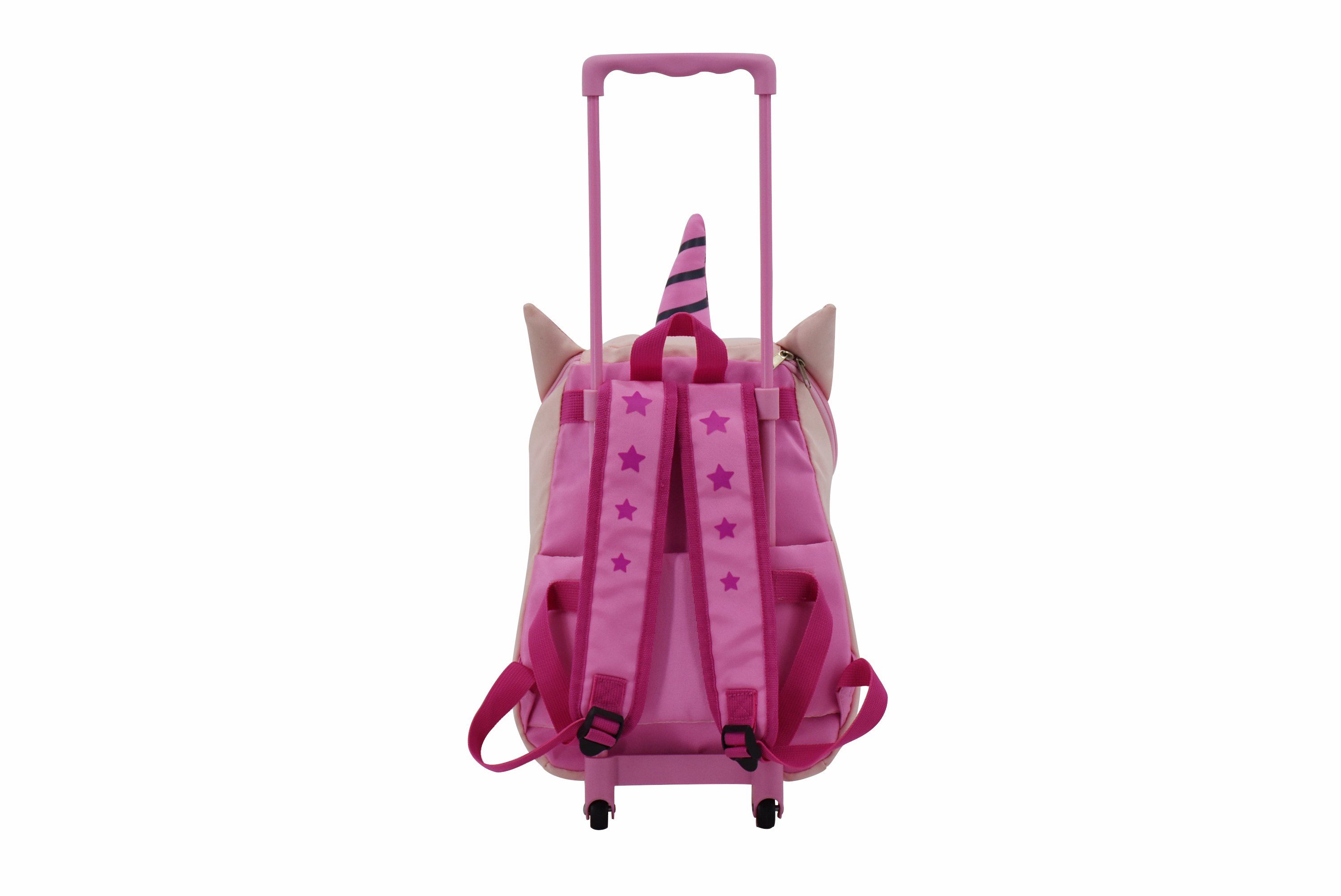 High-Capacity School kids Cartoon travel trolley bag roller backpack for Teens With wheeled