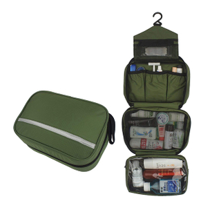 Water-resistant Makeup Cosmetic Bag Travel Toiletry Organizer Folderbale Cosmatic Bag