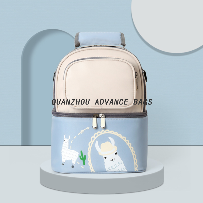 Thermal Organizer Lunch Carry Tote Bag Insulated Transport Breastmilk Lunch Bag for Women Lunch Bag with Shoulder Strap Backpack