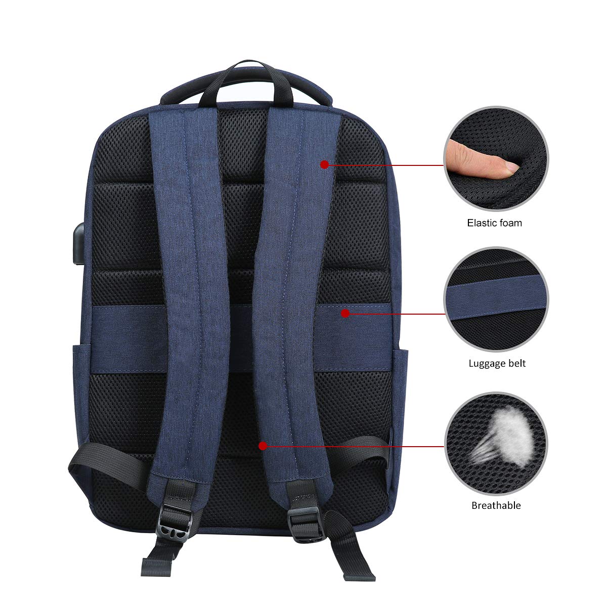 Business Outdoor Travel and leisure backpack Daypack Laptop briefcase Backpack College Waterproof Backpack 
