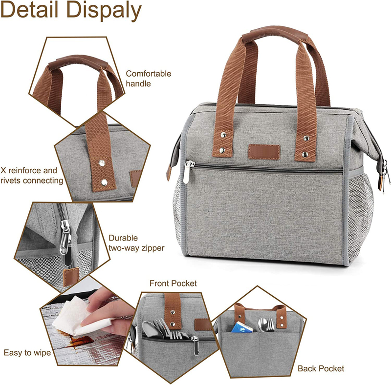  Portable Bag Picnic Bag Refrigerator Backpack Food Cooler Bags Fridge Bag Isothermal Camping Supplies Thermal Lunch Insulated Food Cooler Bag Outdoor Cooler bag