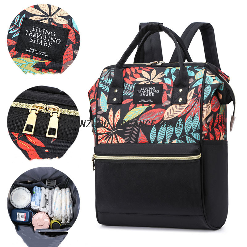 Portable Bassinet Multifunctional Mummy Backpack Waterproof Baby Bag Diaper Bags Portable Bassinet Multifunctional Package Backpack Travel Backpack Bag