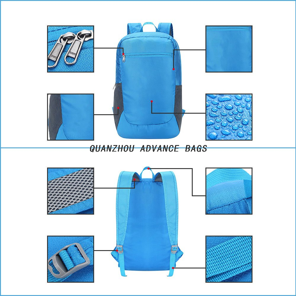 Lightweight Wholesale High Quality Foldable Ultralight Bagpack Camping Outdoor Sports Custom Bag Waterproof Hiking Travel Climbing Backpacks