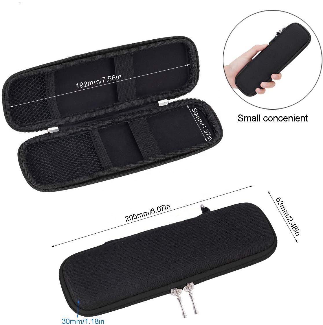 Apple Pencil Case EVA Carrying Bag/Pouch/Holder for Apple Pencils Ballpoint Pen Stylus Touch Pen Pencil Bag