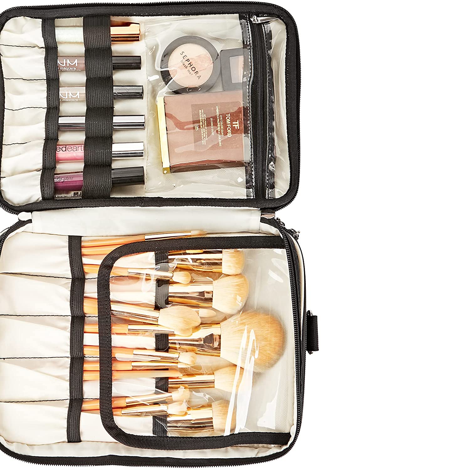 Factory OEM Design Promotional Gray Daily Mackup Bag Waterproof Tote Men Toiletry Bag Pouch Cosmetic Bag