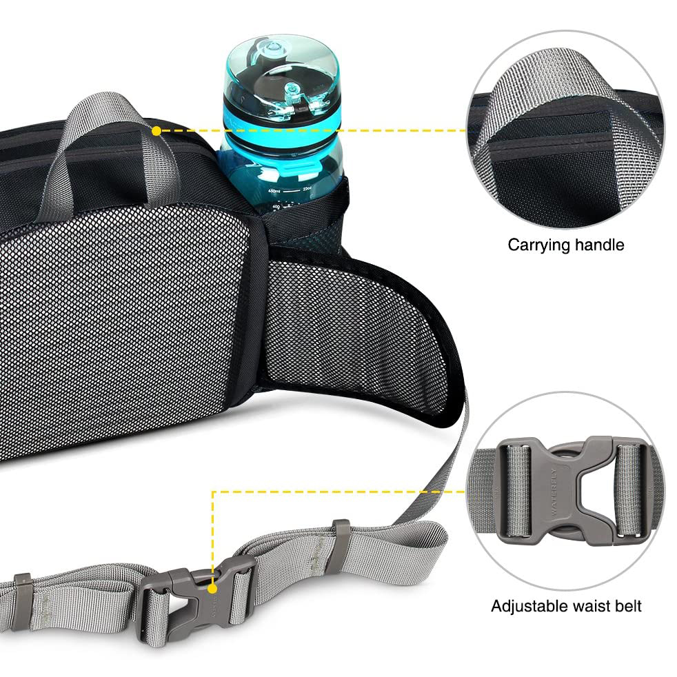 High Quality Colorful Outdoor Sport Running Bicycle Waist Bag Custom Logo Simple Men Women Casual Waist Bag Fanny Pack