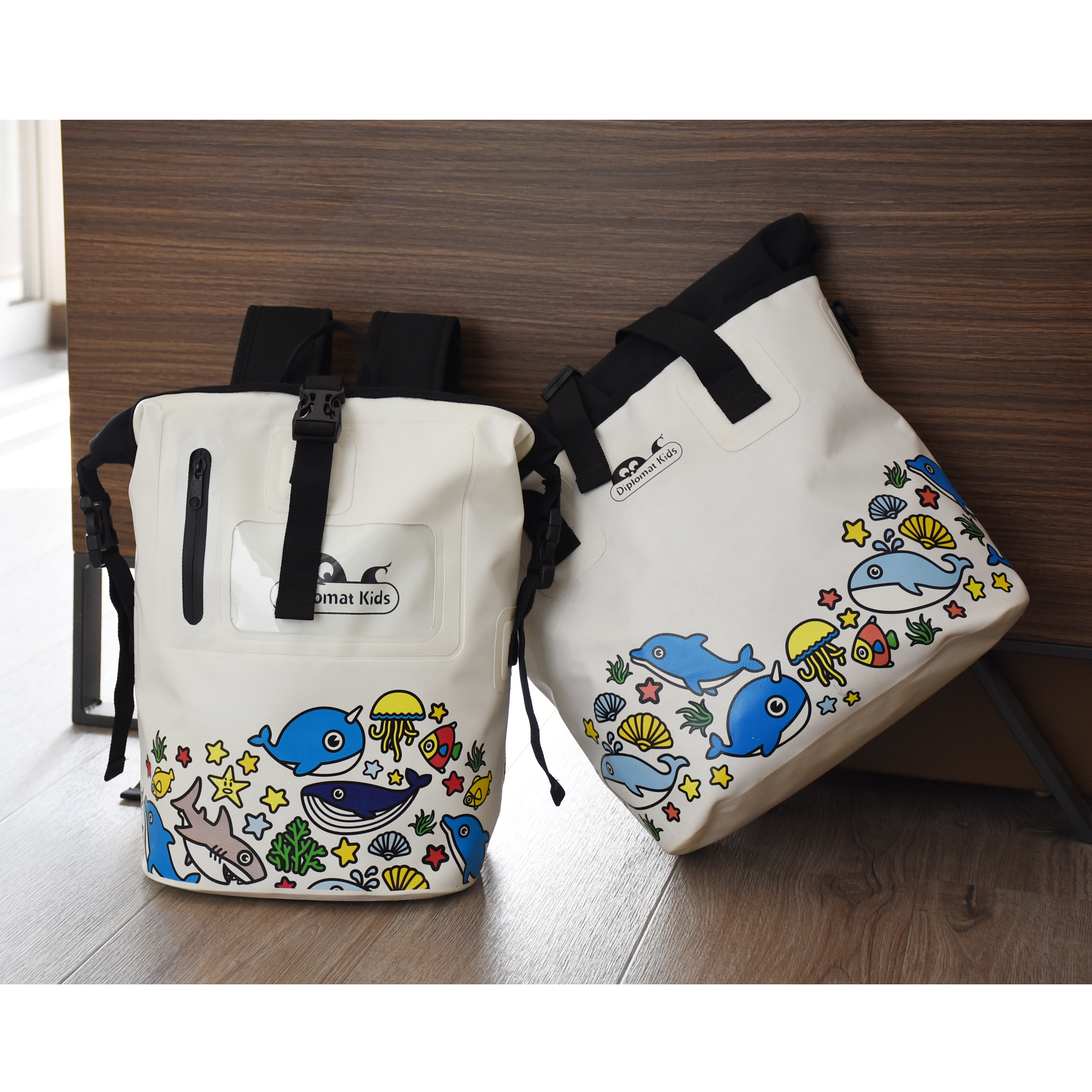 Custom Design Waterproof Dry Bag Backpack For Boating Kayaking Rafting Cycling PVC Beach Swimming Bag