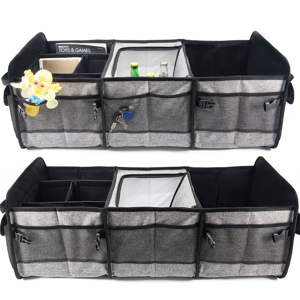 Folding box Big Capacity multifunction car seat organizer car boot organizer cooler car back seat organizer