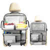 2021 ODM and OEM Car Seat Back Protectors Car Backseat Organizer Backseat Car Organizer with Touchable Tablet Holder