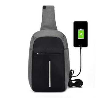 Wholesale Anti-theft Custom Logo Shoulder Bag Hiking Travel Sports Sling Bag Crossbody Messenger Sling Bag
