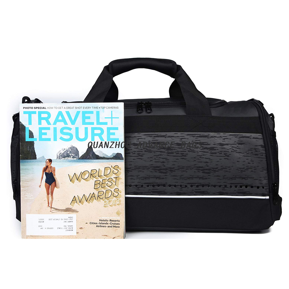 Desiger Custom Large Capacity Outdoor Travel Bags Hiking Travel bag Fancy Business Gym Sports Bag with Shoe Compartment