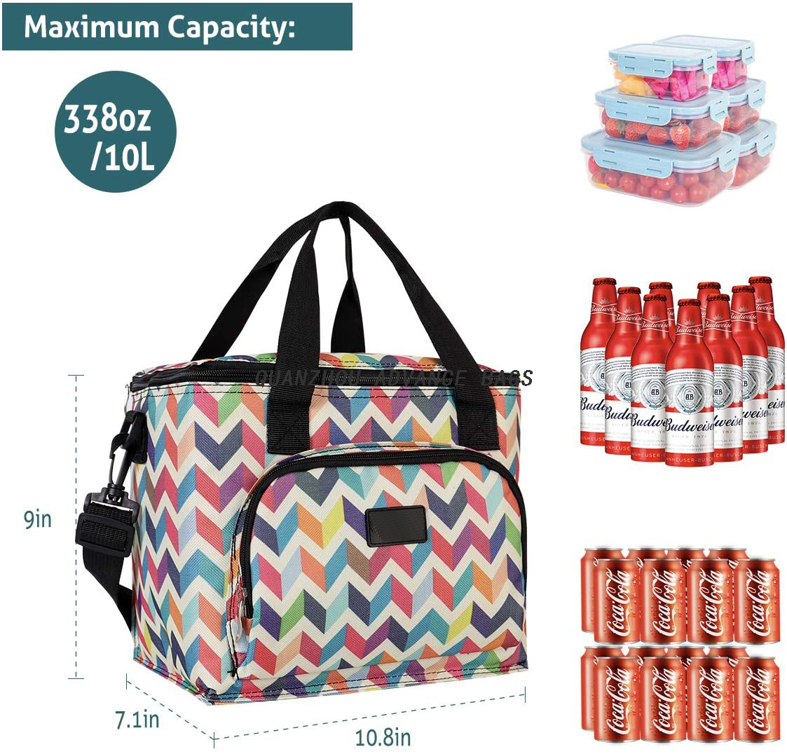 Advance Wholesale Thermal Lunch Portable Bag For OEM Accept Customized Logo Insulated Food Cooler Bag Outdoor Cooler bag
