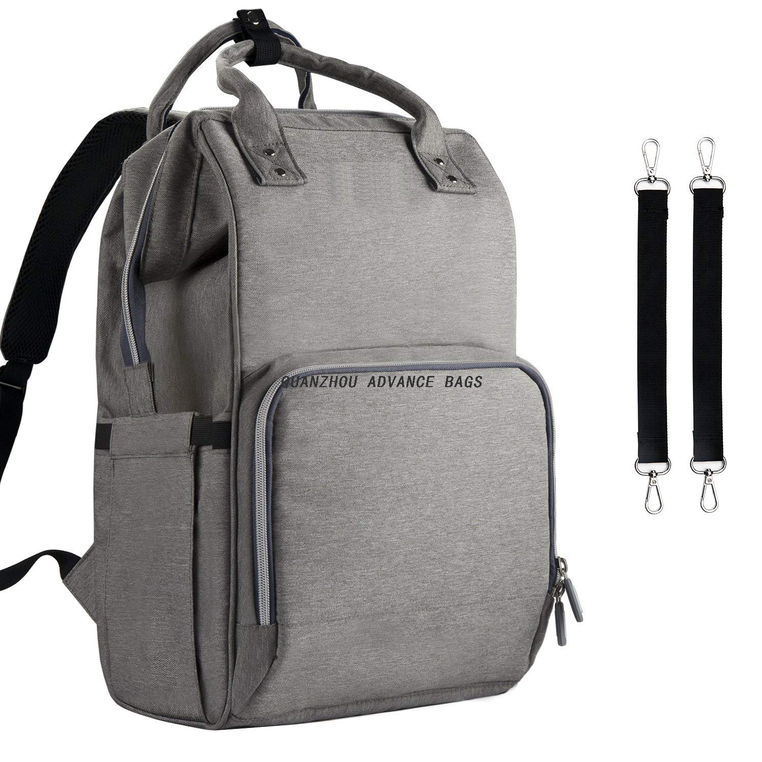 Factory Multi Purpose foldable weekender Baby Bags Mommy Baby Travel baby diaper backpack nappy Diaper Bags With Insulated Pockets Easy-grab Handy Structure Backpack