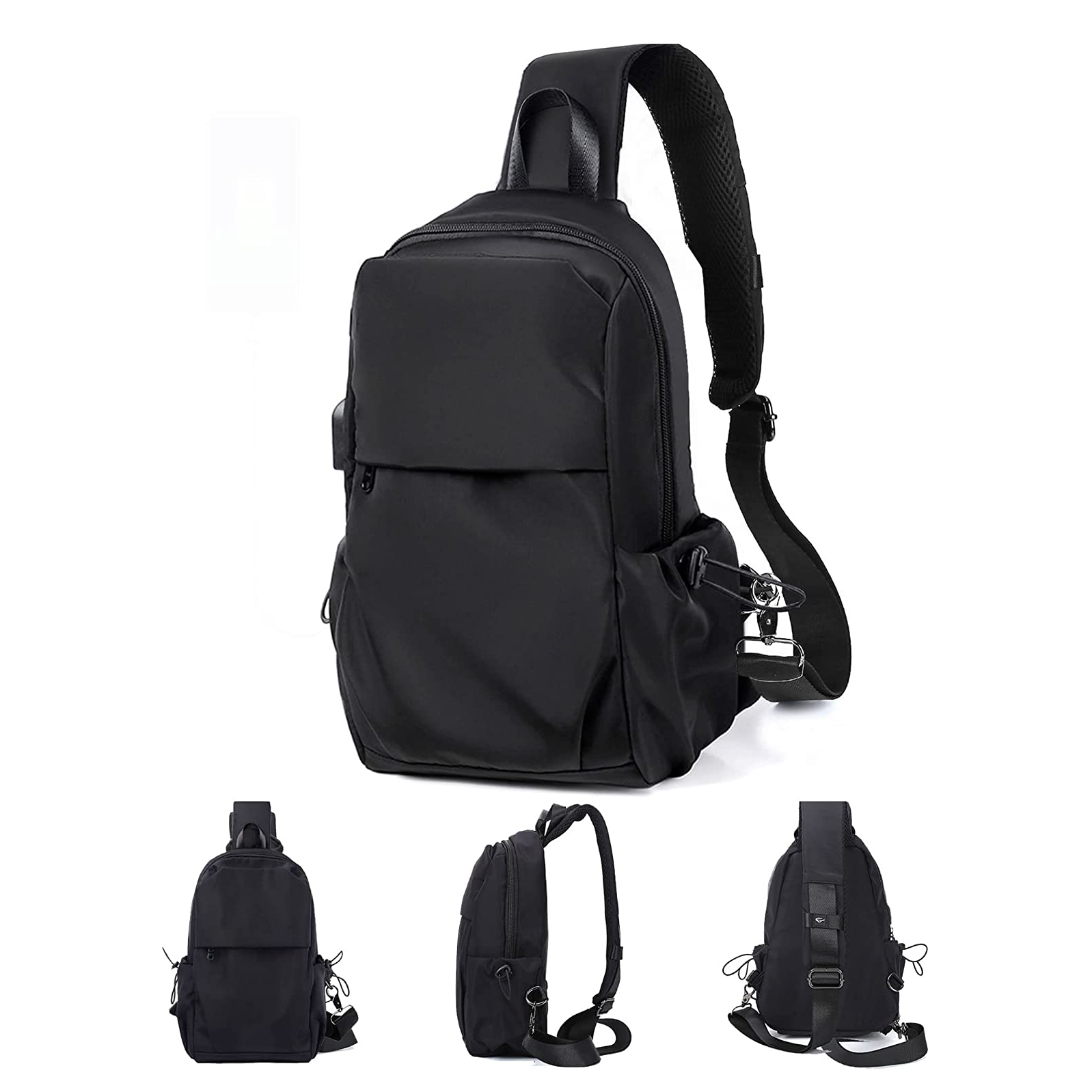 Wholesale OEM Shoulder Bag Hiking Travel Sports Sling Bag Crossbody Messenger Sling Bag 