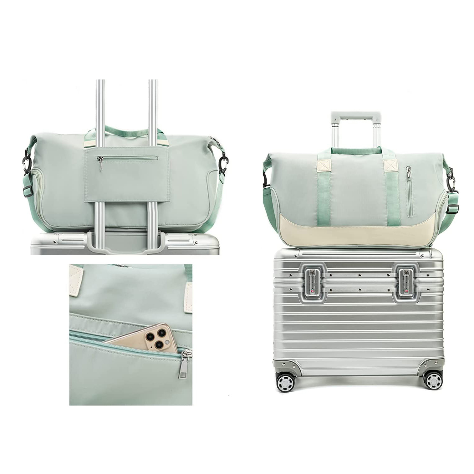 Travel Bag Gym Bag Sports bag Outdoor bag Duffel Bags Durable Waterproof Fitness Workout bag Tote bag Handbag