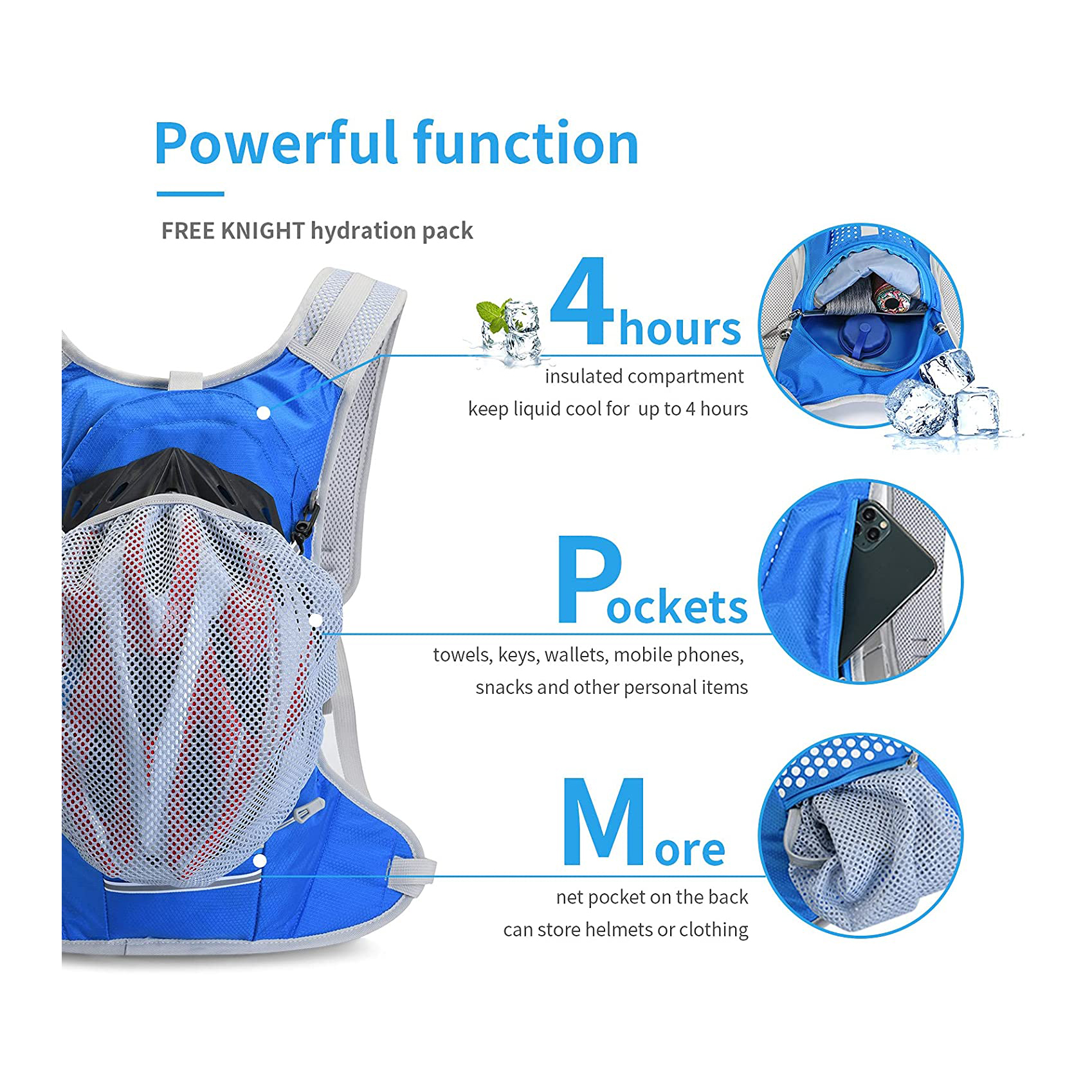 2021 Outdoor bicycle trail riding bag hiking sport men cycling running pack rugged hydration backpack Hydration Backpack Bag
