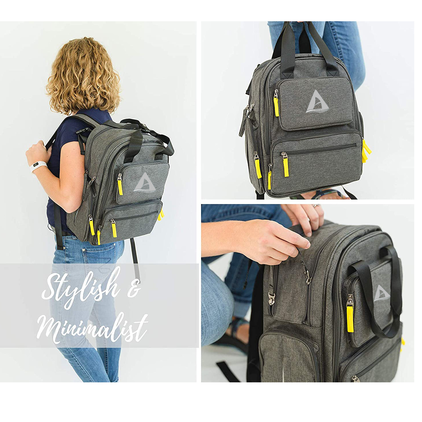 Wholsale Waterproof Large Capacity mommy diaper bag backpack Outdoor Travel Baby Bag diaper backpack