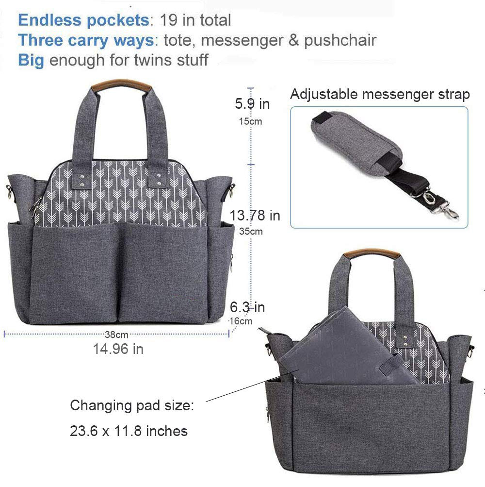 2021 Factory Multi-Purpose foldable weekender Mommy Baby Travel baby diaper backpack nappy Diaper Bags Baby Bags 