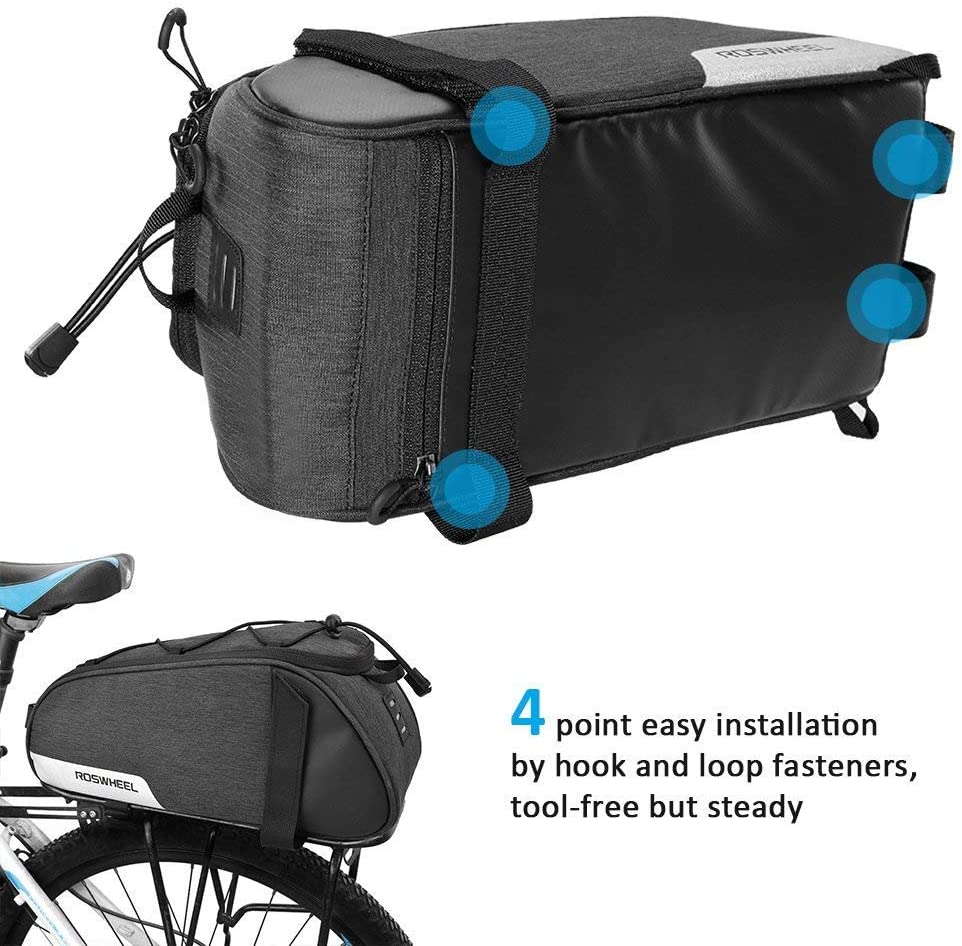 Professional Waterproof Travel Bike Carry Bag Custom Outdoor Waterproof Cycling Bicycle Front Frame Bike Handlebar Bike Bag