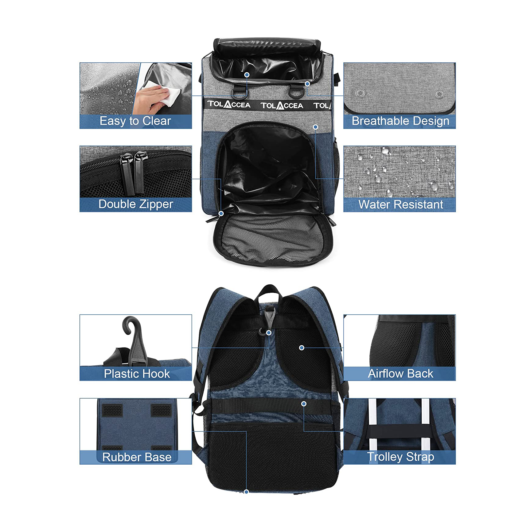 GYM Basketball Backpack for Men Soccer Bag with BallCompartment & Shoe Compartment for Basketball, Soccer,Volleyball Training