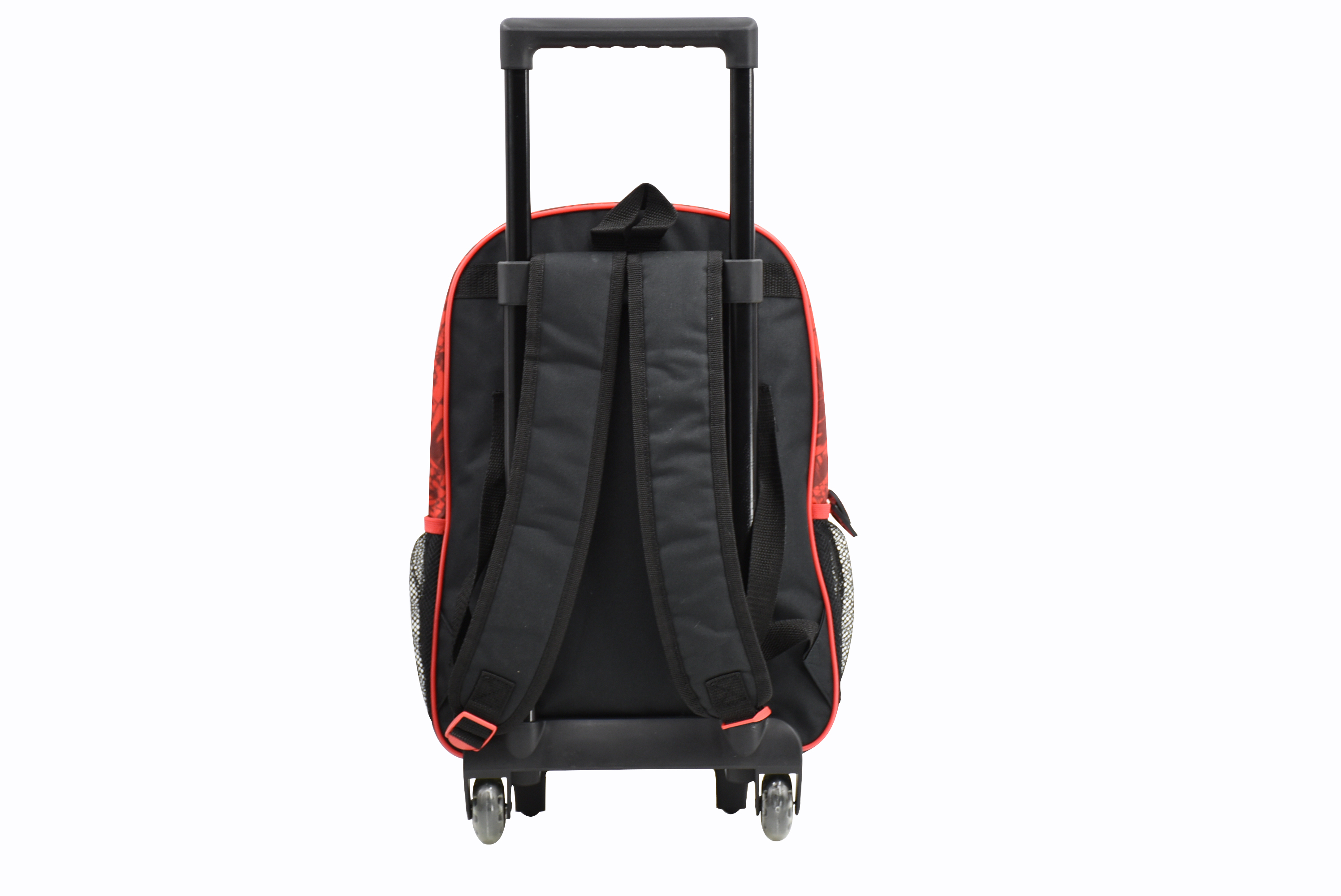 High-Capacity School kids Spider-Man Cartoon travel trolley bag roller backpack for Teens With wheeled