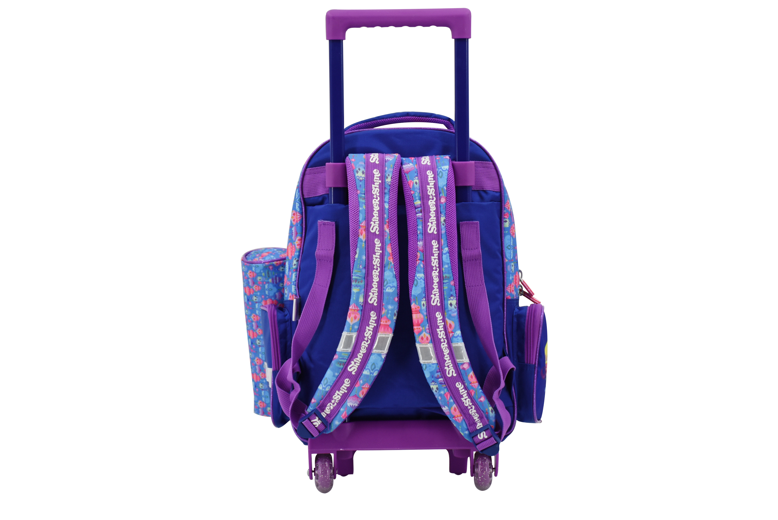 Good Quality hot selling custom wheeled girl school backpack wheel trolley school bag
