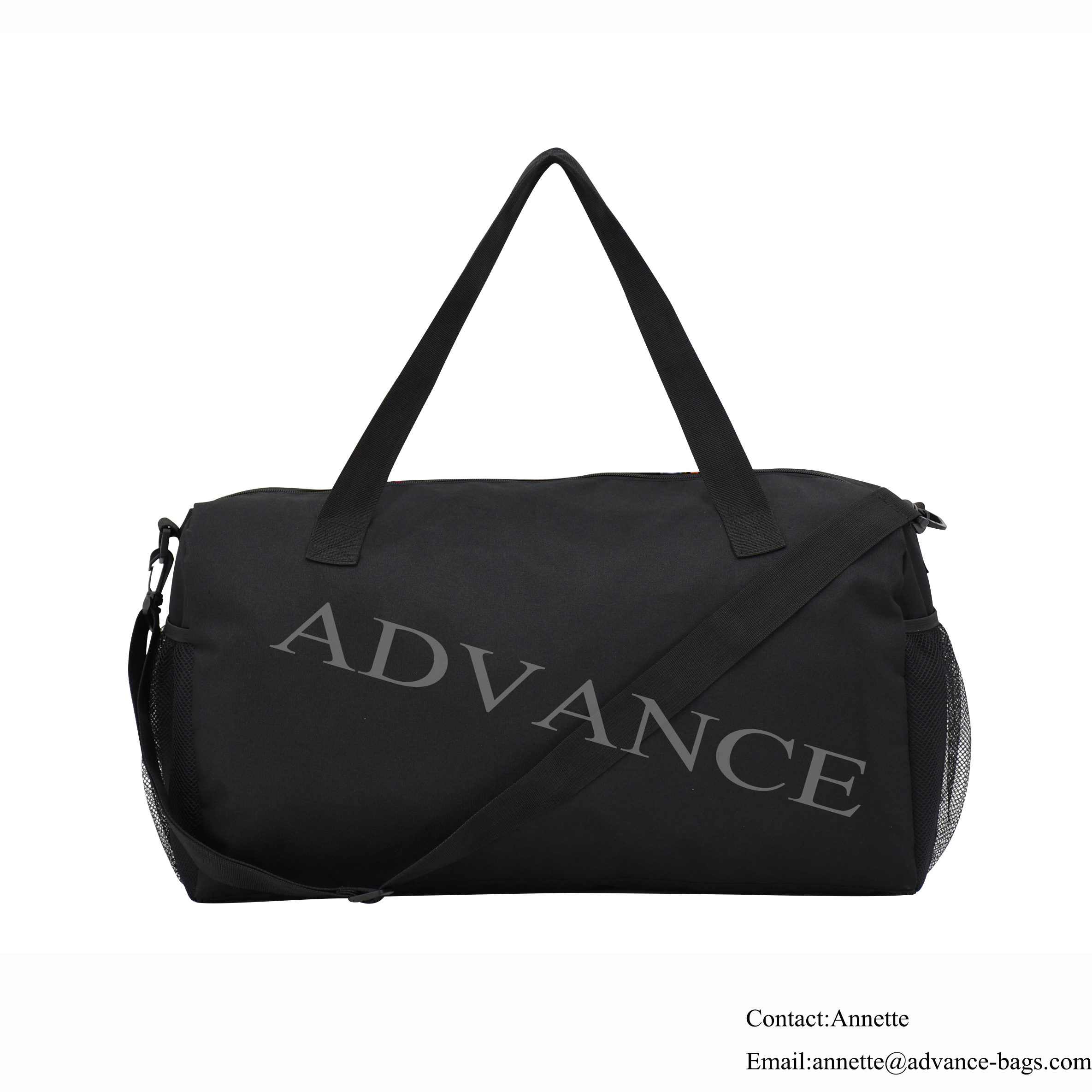 Advance OEM And ODM Custom Luggage travel bags high capacity stylish gym sports outdoor compartment bag duffel Bag YOGA Bag With Printing