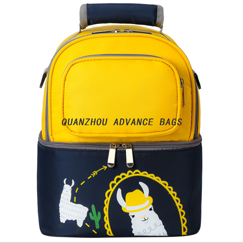 Thermal Organizer Lunch Carry Tote Bag Insulated Transport Breastmilk Lunch Bag for Women Lunch Bag with Shoulder Strap Backpack
