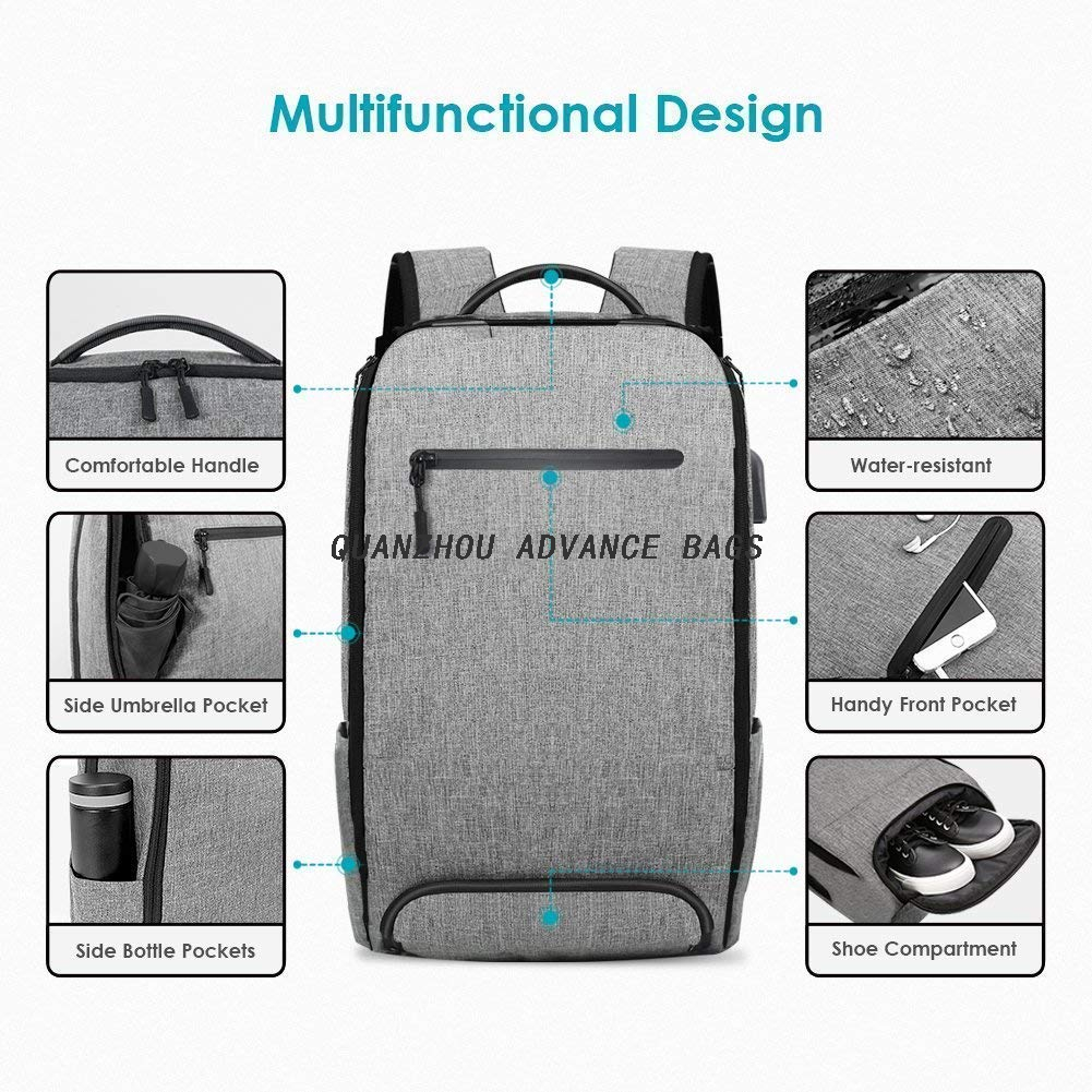 Anti-theft USB charging briefcase notebook bags business laptop backpack College Backpack Travel Daypack Laptop Backpack For Men And Women 