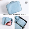 Travel organizer bag set lightweight Travel Luggage Organizer Bags 7 pcs Packing Cubes bag Set Custom Waterproof Foldable BAG