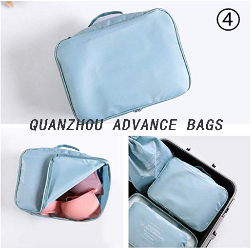 Travel organizer bag set lightweight Travel Luggage Organizer Bags 7 pcs Packing Cubes bag Set Custom Waterproof Foldable BAG