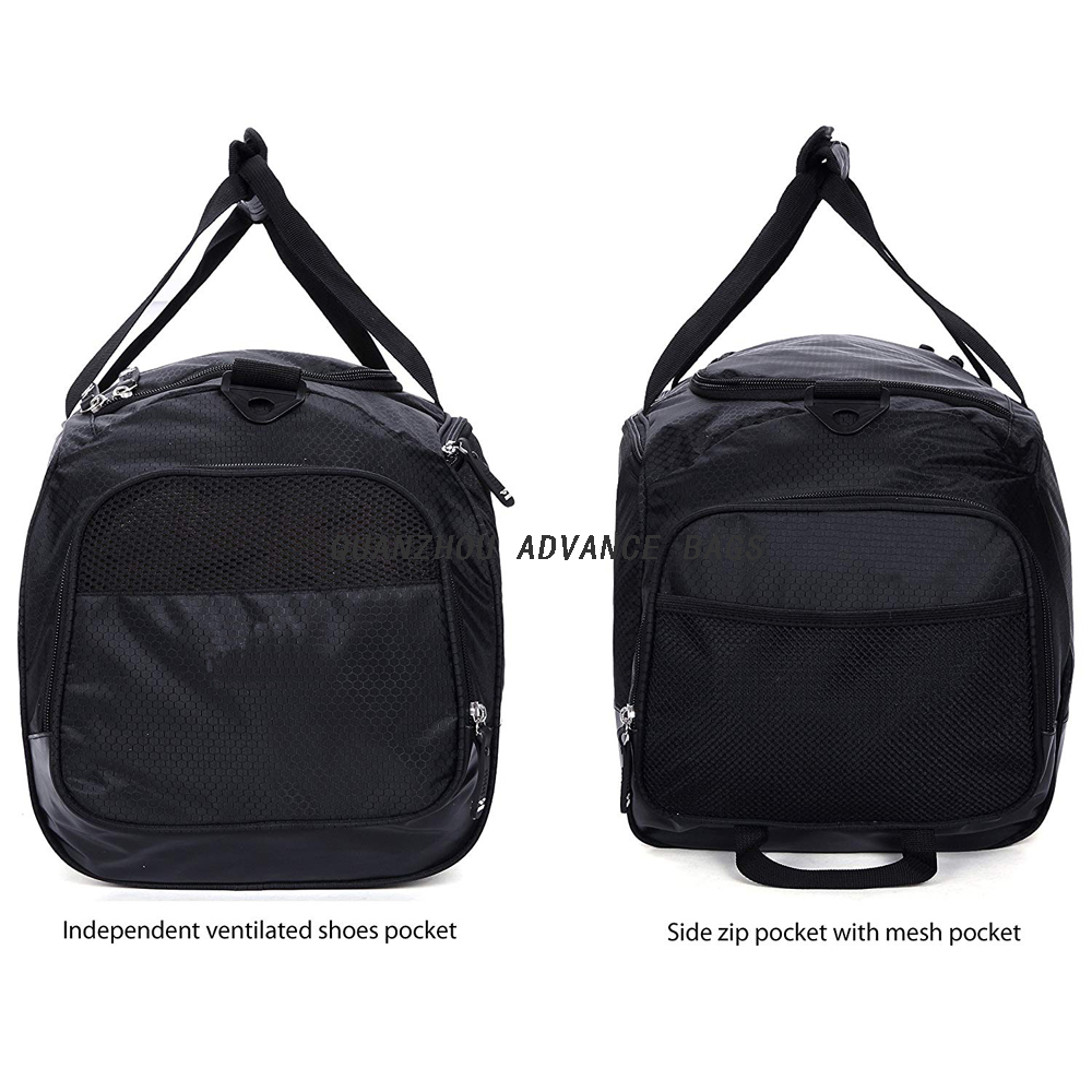 Desiger Custom Large Capacity Outdoor Travel Bags Hiking Travel bag Fancy Business Gym Sports Bag with Shoe Compartment