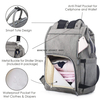 Factory Multi Purpose foldable weekender Baby Bags Mommy Baby Travel baby diaper backpack nappy Diaper Bags With Insulated Pockets Easy-grab Handy Structure Backpack