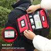 Empty First Aid Bag, Small Compact Trauma Emergency Medical bag for Camping Hiking Travel Car Home Office 