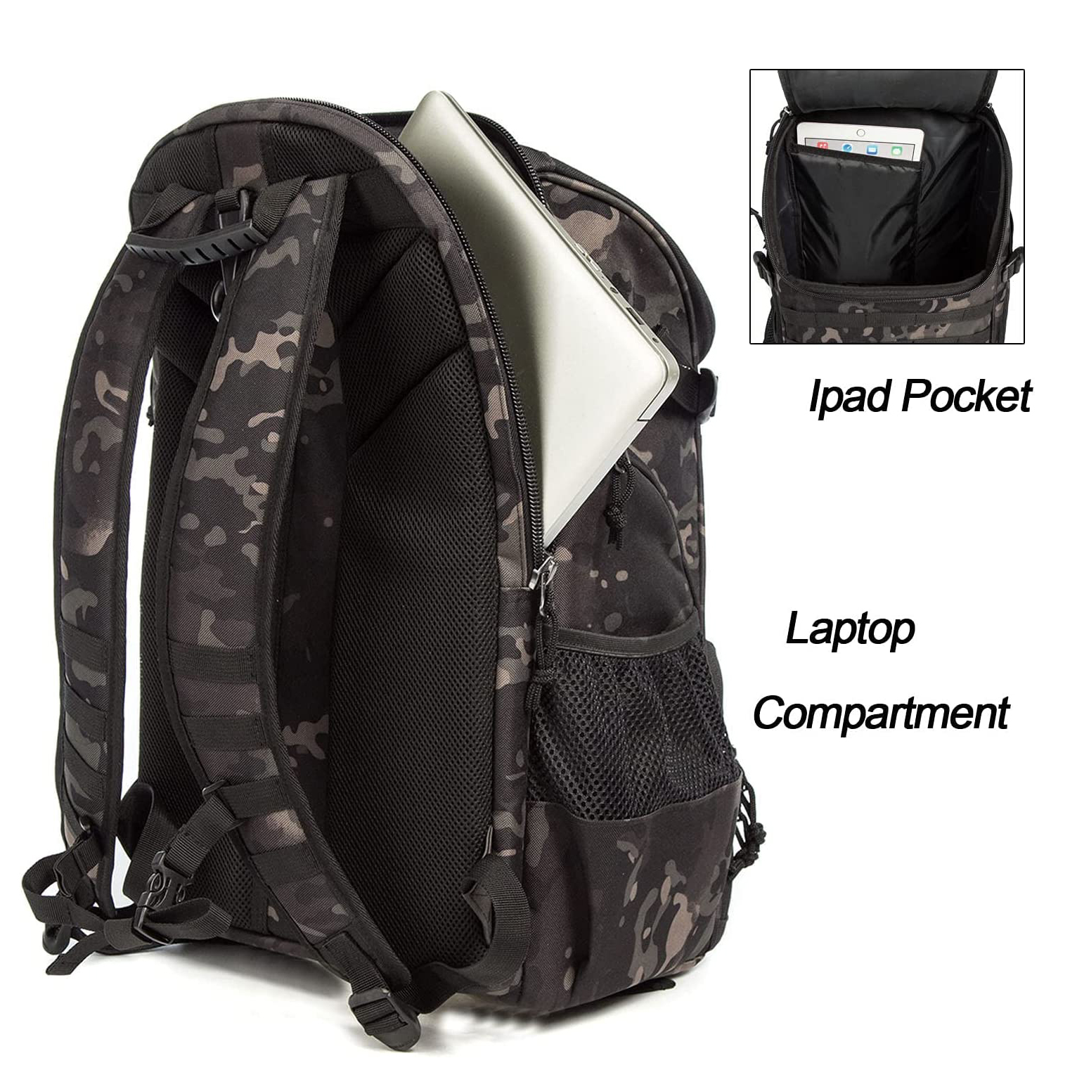 Basketball Backpack for Men Soccer Bag with BallCompartment & Shoe Compartment for Basketball, Soccer,Volleyball Training