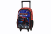 High-Capacity School kids Spider-Man Cartoon travel trolley bag roller backpack for Teens With wheeled