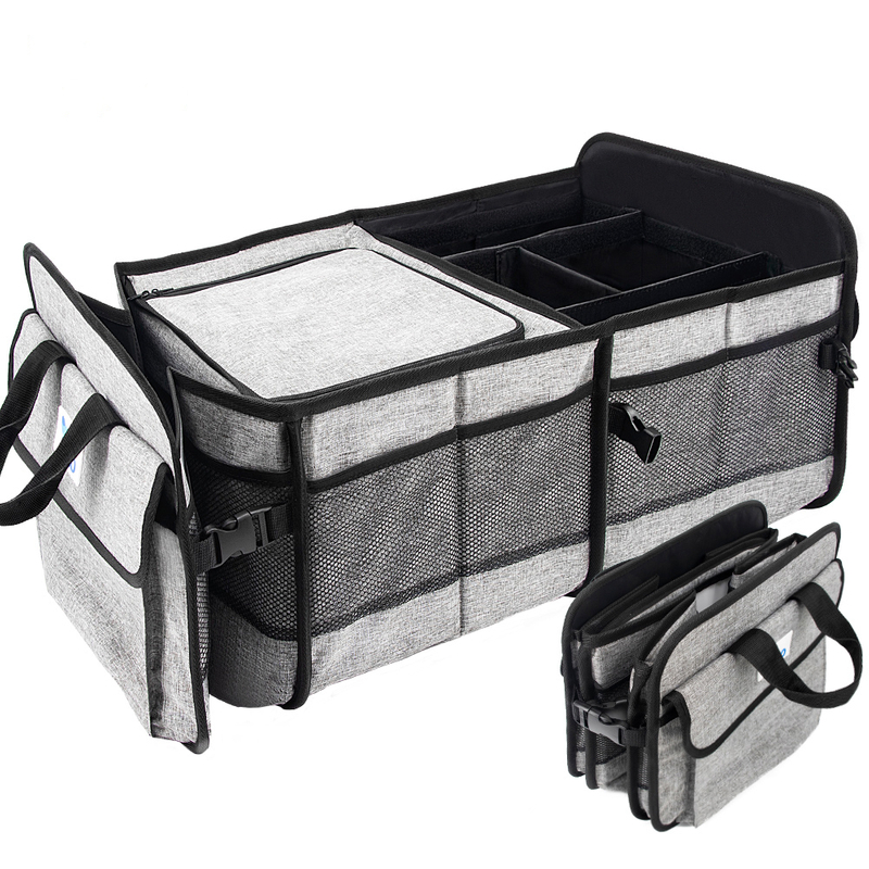 Folding box Big Capacity multifunction car seat organizer car boot organizer cooler car back seat organizer