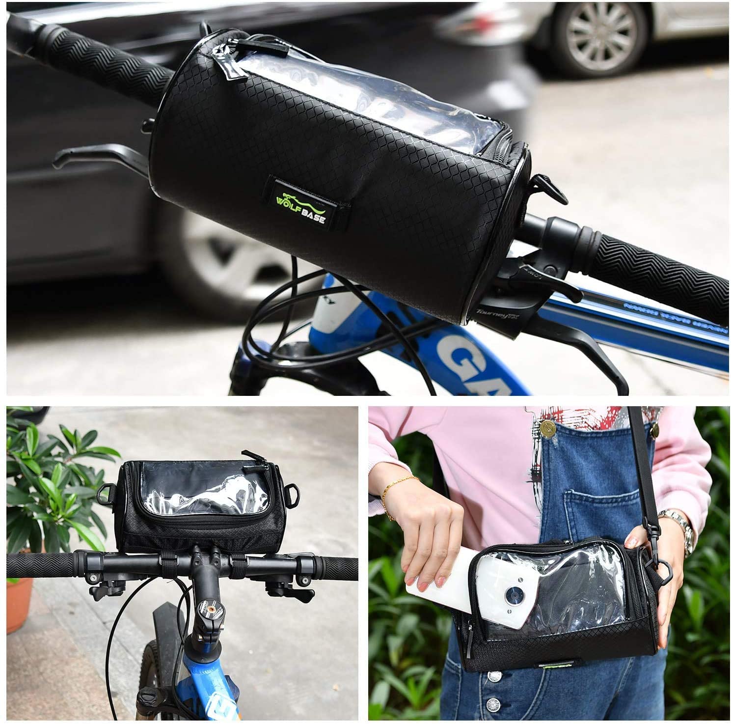 Professional Outdoor Waterproof Cycling Bicycle Travel Bike Carry Bag Bike Handlebar Bike Bag