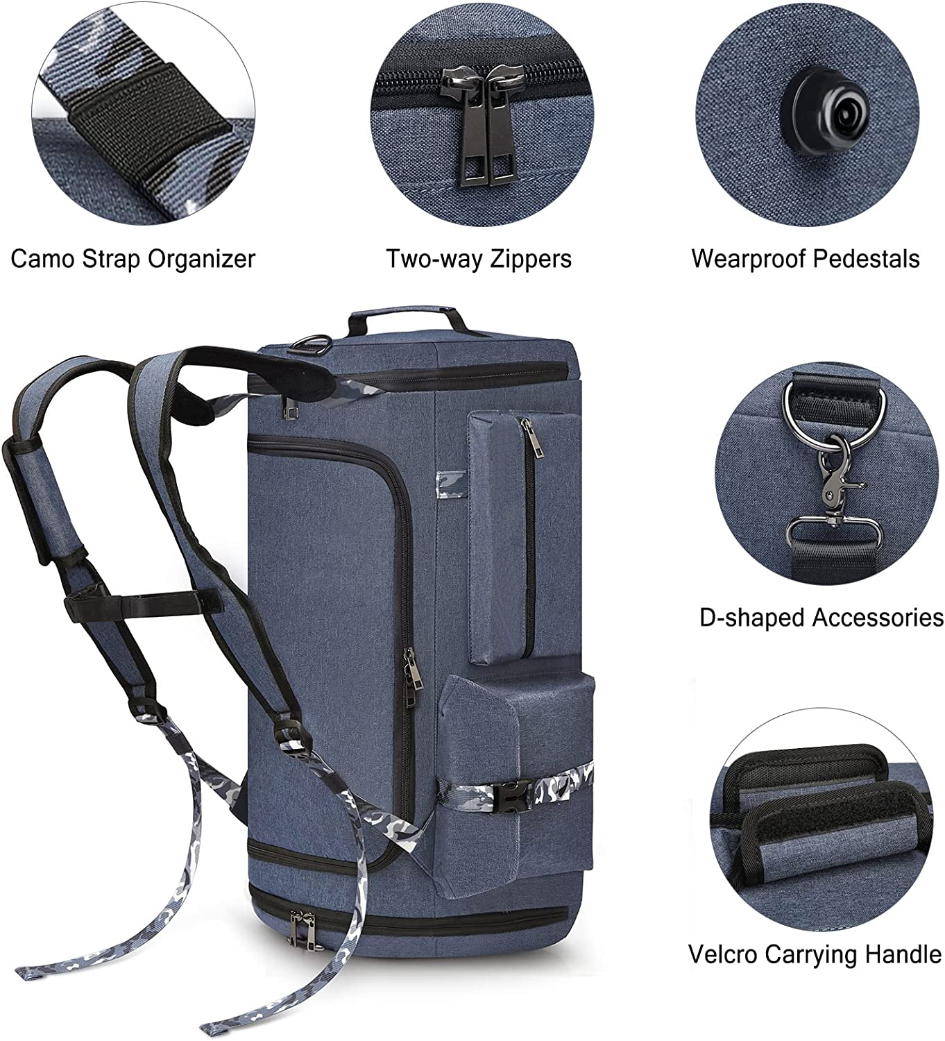 Travel Bag Gym Bag Sports bag Travel bag Duffel Bags Durable Waterproof Fitness Workout bag Tote bag Handbag