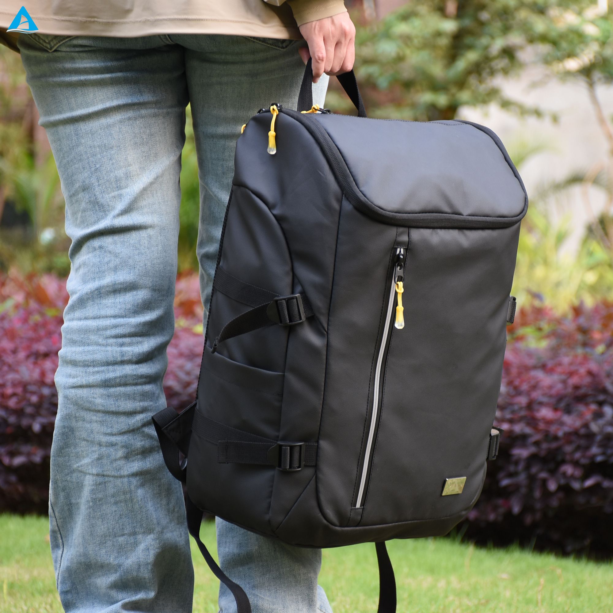 Fashion Business backpack Large Backpack Carry On Backpack Waterproof Outdoor Sports Rucksack Casual Daypack Fit 14 Inch Laptop Backpack