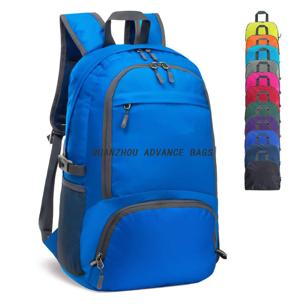 Ultralight Bagpack Wholesale Foldable Camping Outdoor Sports Custom Bag Waterproof Hiking Travel Climbing Backpacks