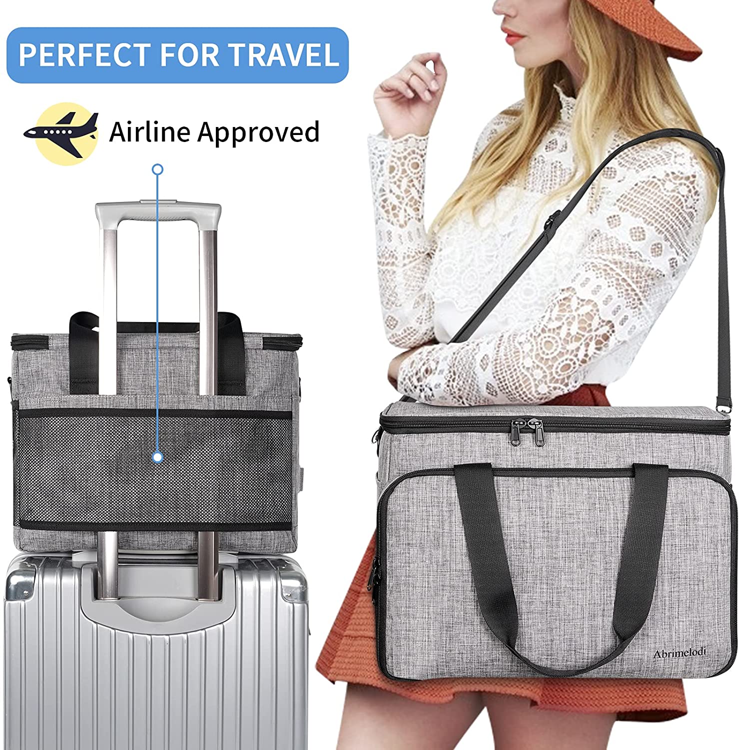  New Premium Pet Outdoor Travel Bag Tote Pet Organizer Bag for Dog and Cat 