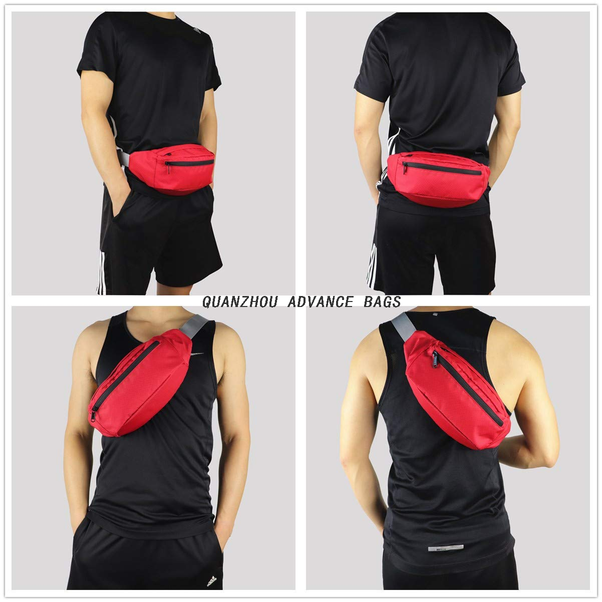  promotion Outdoor Sports Running Hiking Custom Logo Simple Men Women Casual Waist Bag Fanny Pack