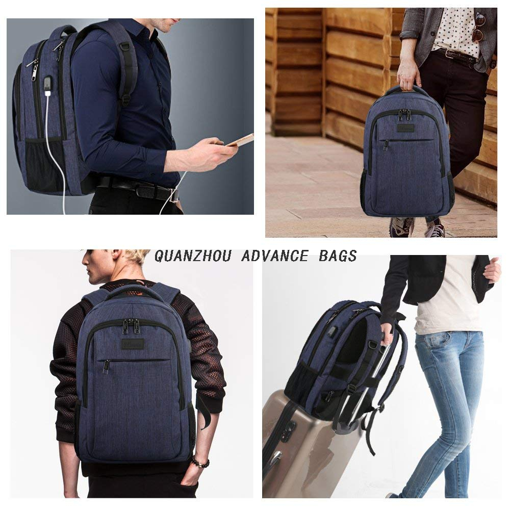 Large Capacity Business USB Charginig Outdoor Travel business and leisure backpack Daypack Laptop Backpack College Waterproof Backpack 