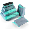 Travel organizer bag set Foldable BAG lightweight Travel Luggage Organizer Bags 7 pcs Packing Cubes bag Set Custom Waterproof 