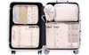 Travel organizer bag set lightweight Travel Luggage Organizer Bags 7 pcs Packing Cubes bag Set Custom Waterproof Foldable BAG