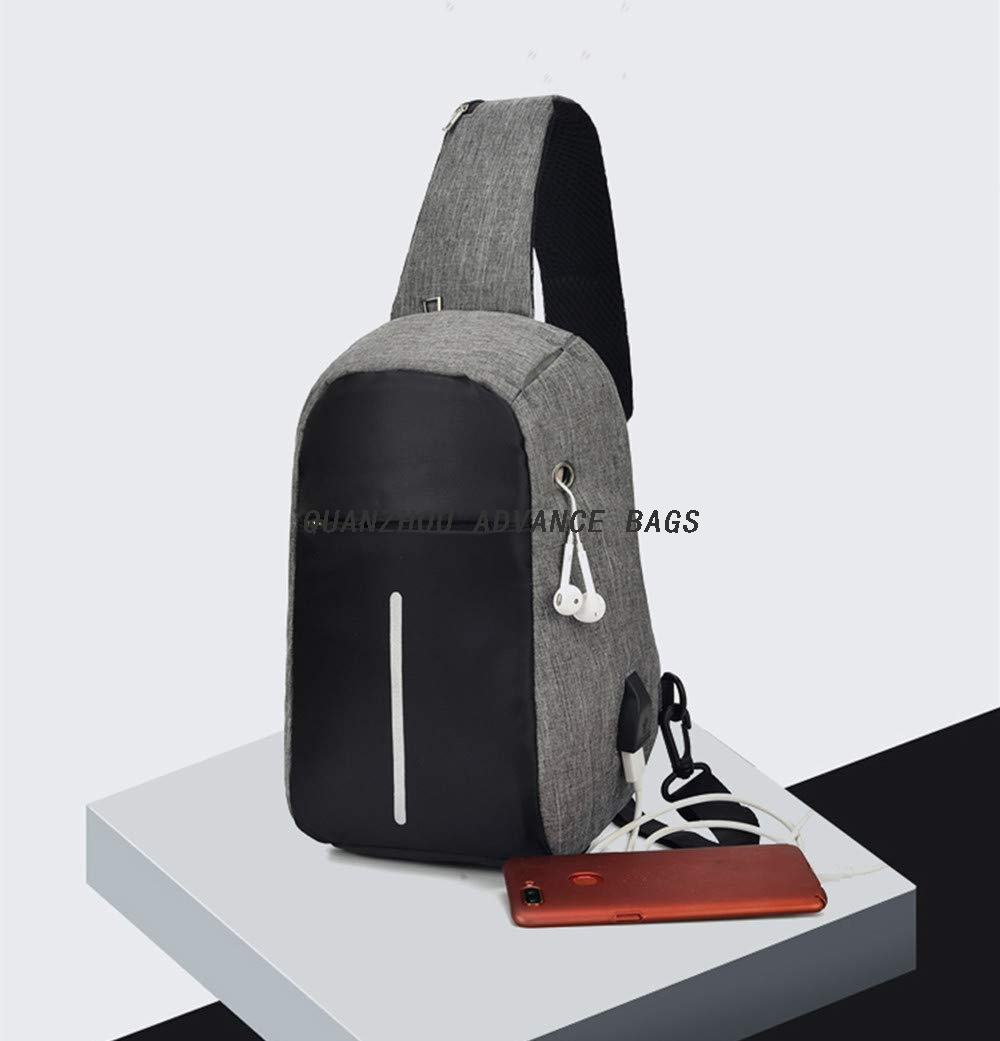 Wholesale Anti-theft Custom Logo Shoulder Bag Hiking Travel Sports Sling Bag Crossbody Messenger Sling Bag