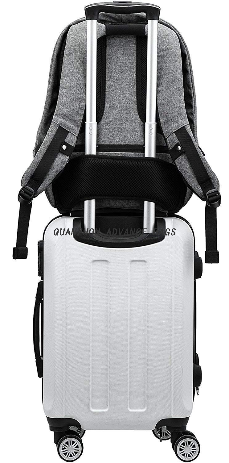  Anti-theft Travel business Backpack USB Charginig Outdoor Sport and leisure Black backpack Laptop Backpack 