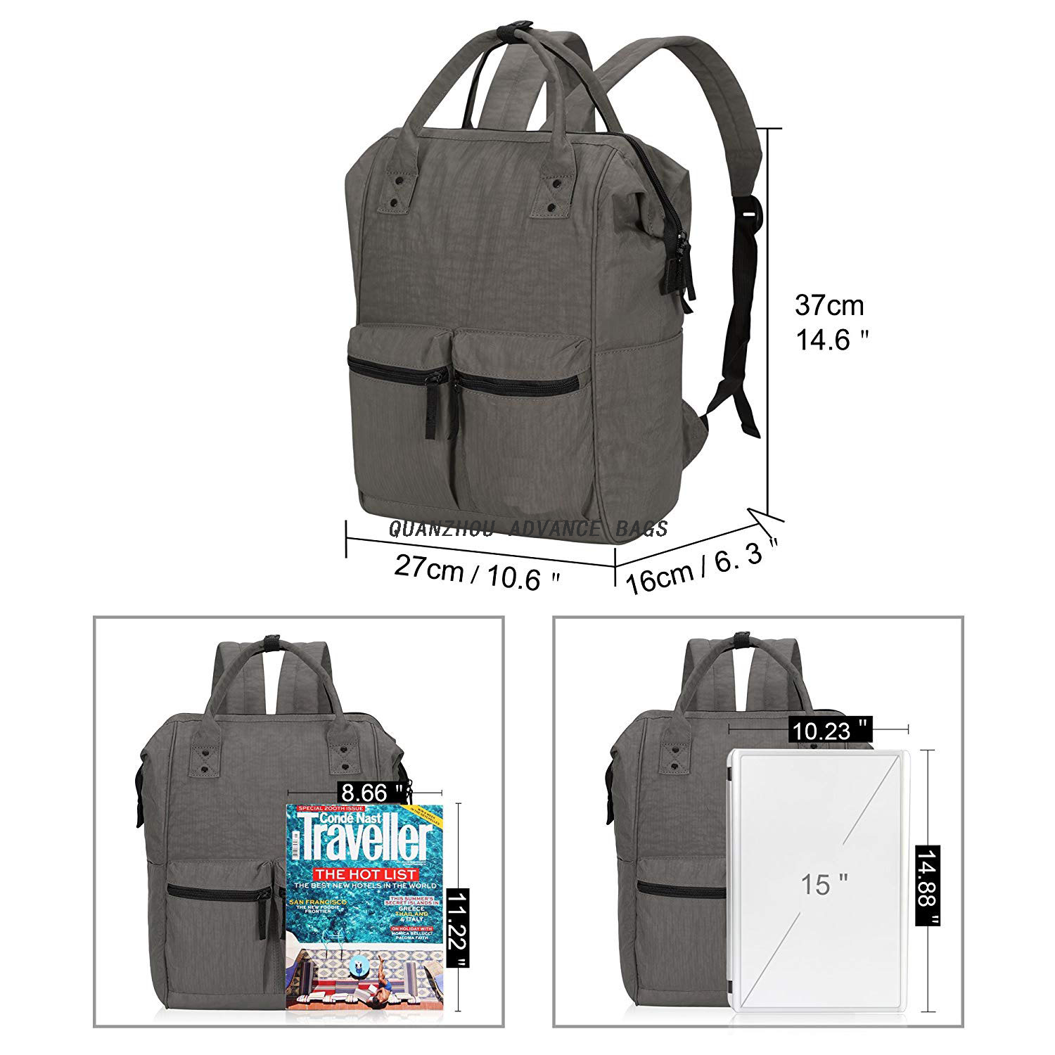 Waterproof Large Capacity mommy diaper bag backpack Convertible Travel Baby Bag diaper backpack