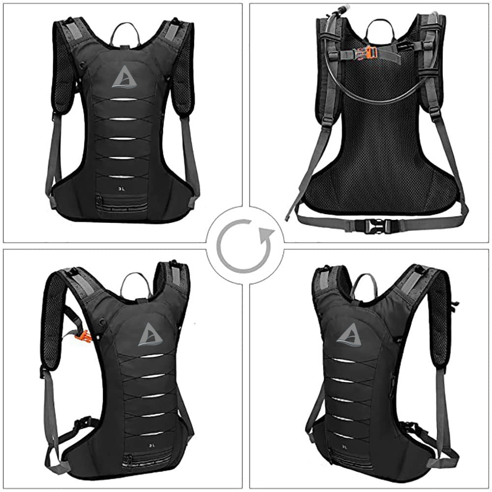 2021 Outdoor bicycle trail riding bag hiking sport men cycling running pack rugged hydration backpack Hydration Backpack Bag